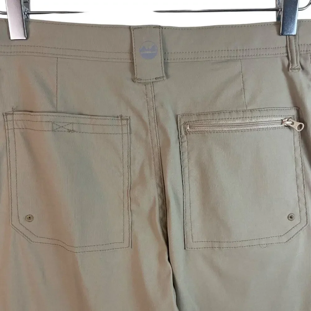 Wrangler Khaki Color Youth Cargo Shorts Size14